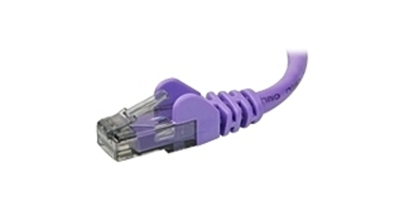 Belkin A3L980-07-PUR-S 7 Feet Category 6 UTP Patch Cable - Snagless -1  X RJ-45 Male/Male - Purple