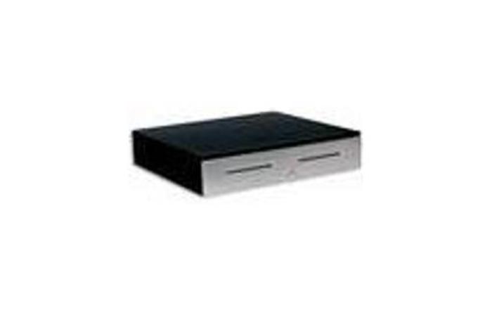 APG 4000 Series JB320-BL1821-C Cash Drawer - Dual Media Slots - 320 MultiPRO 24V - Black