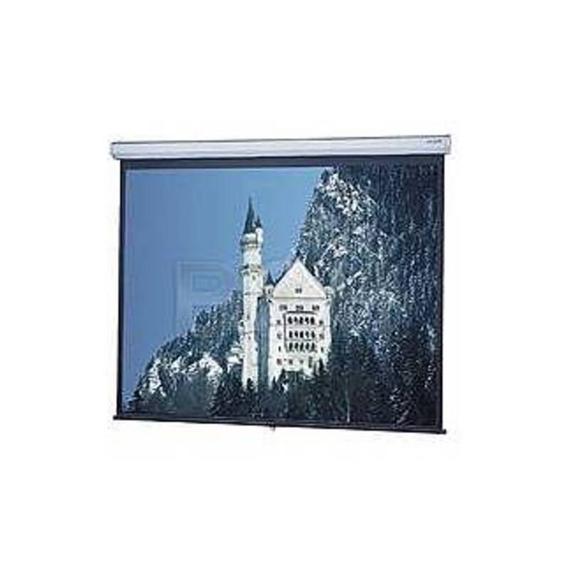 Model C  Projection Screen - 100-inch Diagonal - 4:3 - 60 x 80 inches - White - Da-Lite 40237