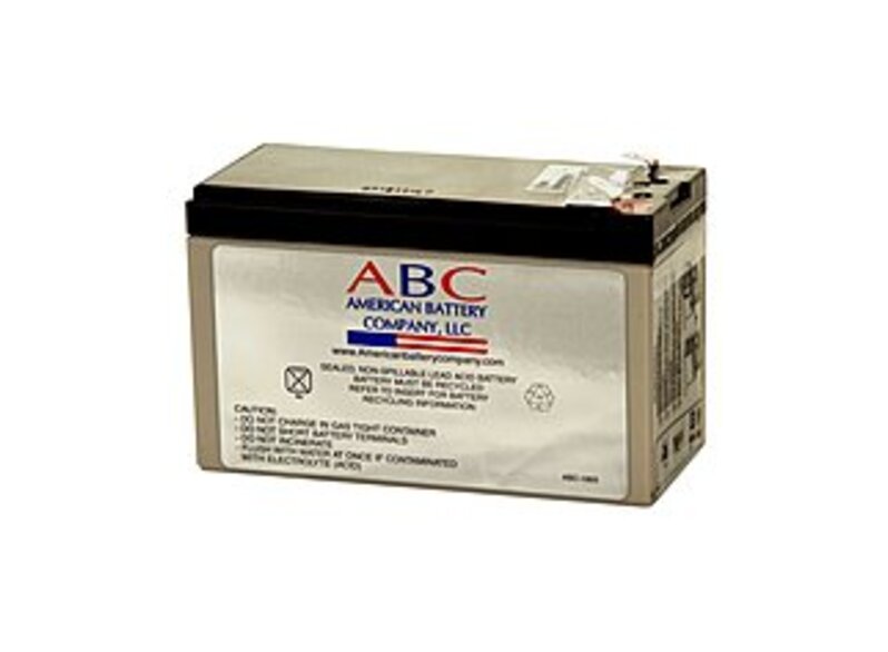 ABC 852857000029 RBC2 Replacement Battery Cartridge 2 For APC Systems