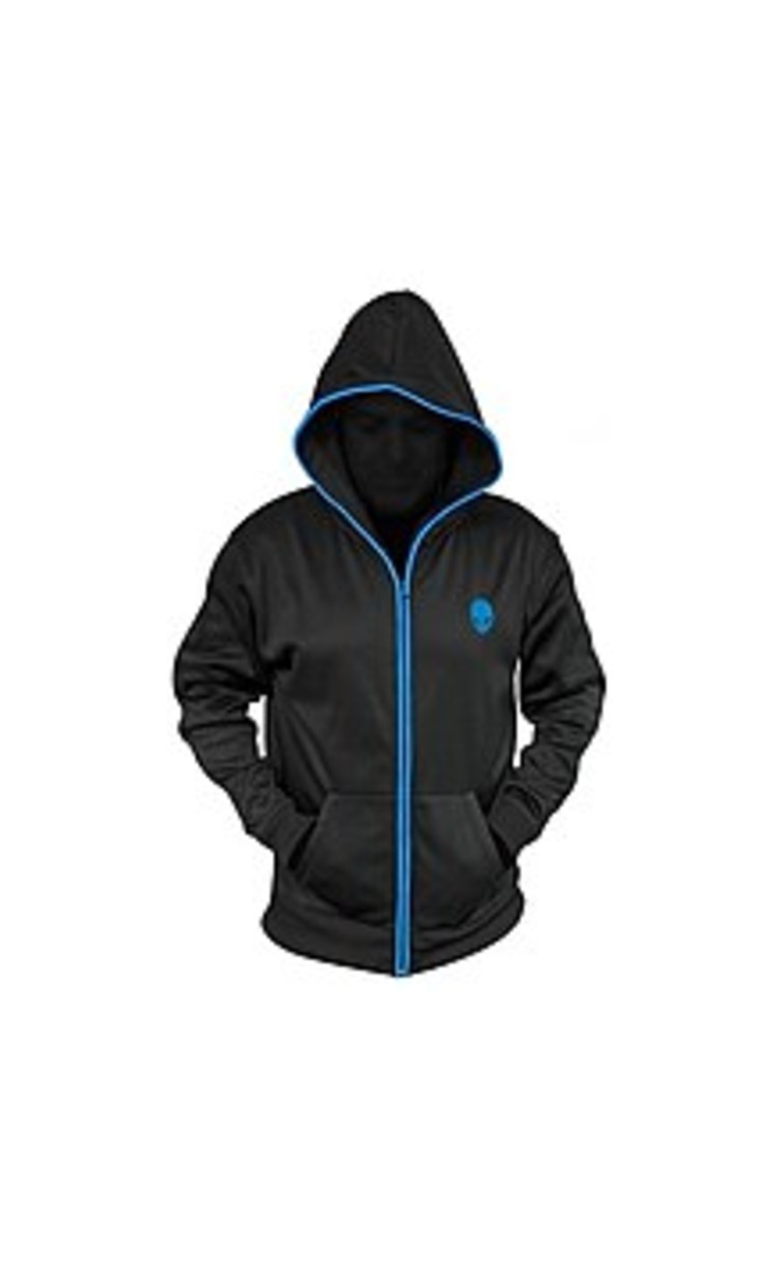 Alienware AWSHZG1XL Light-up Zip Hoodie - XL - Black