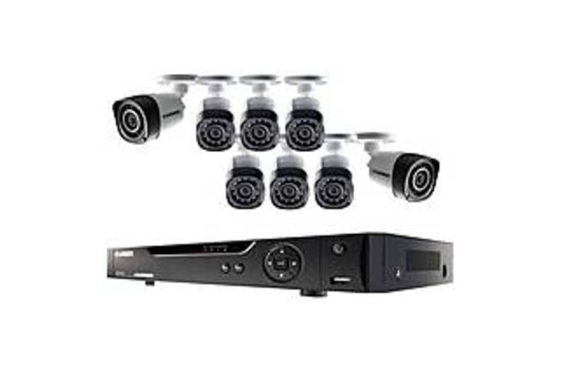 Lorex LHD818 8 Channel HD DVR Security System - 1 TB Hard Drive - 8 x LBV1521 Camera - BNC Cabling