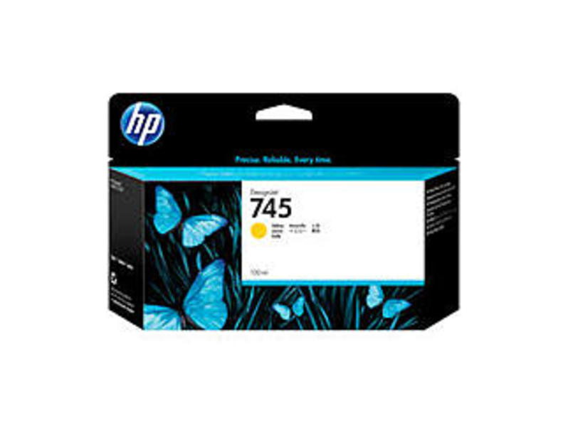 HP F9J96A 745 130-ML Ink Cartridge for Z2600 Printer - Yellow
