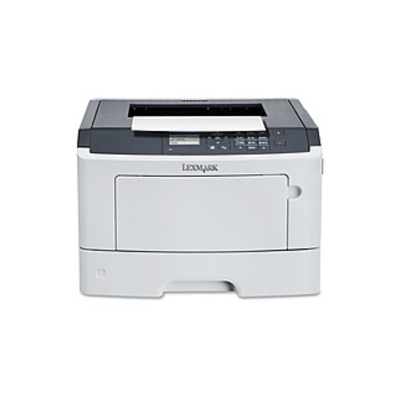 Lexmark MS410 MS415DN Laser Printer - Monochrome - 40 ppm Mono - 1200 x 1200 dpi Print - Automatic Duplex Print - 300 Sheets Input - Gigabit Ethernet