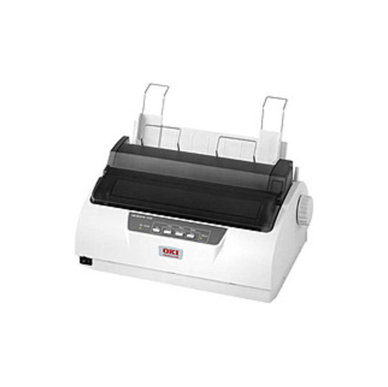 Oki MICROLINE 1120 9-pin Dot Matrix Printer - Monochrome - 80 Column - 375 cps Mono - 240 x 216 dpi - USB - Parallel - Serial