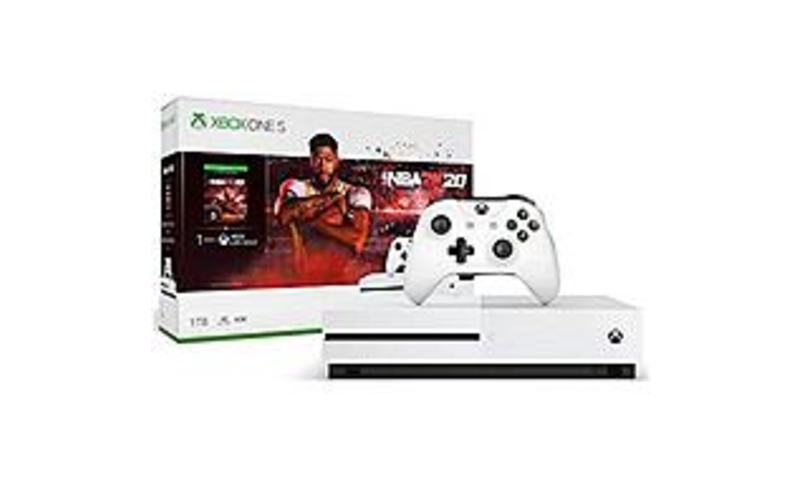 Microsoft Xbox One S Nba 2k20 Bundle 1tb Game Pad Supported Wireless Amd Radeon Graphics Core Next 3840 X 2160 16 9 2160p Blu Ray Disc On Tech For Less Fandom Shop - amazon com microsoft xbox one s 1tb console roblox bundle xbox one discontinued video games