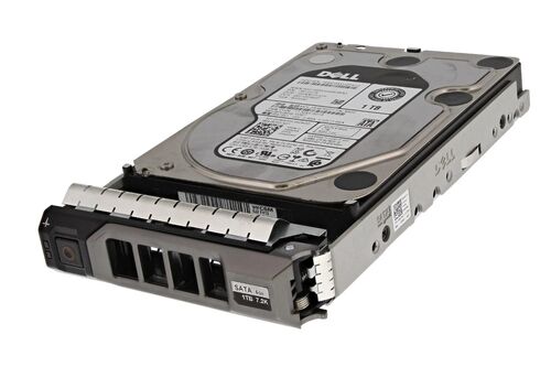 Dell HNWHH 1TB Hard Disk Drive - SATA - 3.5 Inches - 7200 RPM - 6 Gbps - 128 Mb - Internal - Hot-plug Support - PowerEdge Servers - Hot Swap Tray