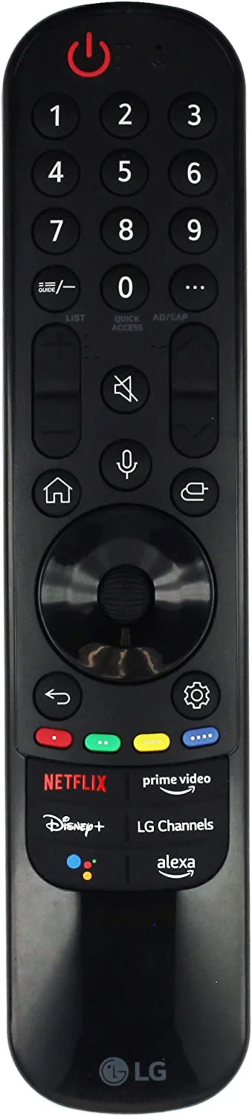 LG AKB76039902 MR22GA TV Magic Remote Control - Infrared - Radio Frequency - 10 Meters -  LG Electronics