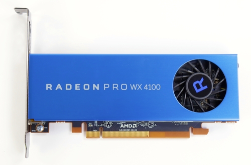 AMD Radeon Pro WX4100 Graphics Card With Fan And Heatsink- 4 GB - GDDR5 - 128-bit - PCIe 3.0 x16 - Active Cooling - Mini-DisplayPort 1.4 - Dell TFC3M