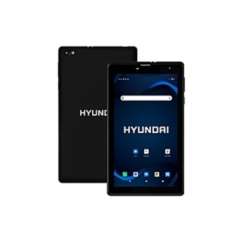 Hyundai HyTab 7WC1, 7"" Tablet, 1024x600 IPS, Android 10 Go edition, Quad-Core Processor, 1GB RAM, 32GB Storage, 2MP/2MP, WIFI - Black - Hyundai HyTab -  HT7WC1PBK