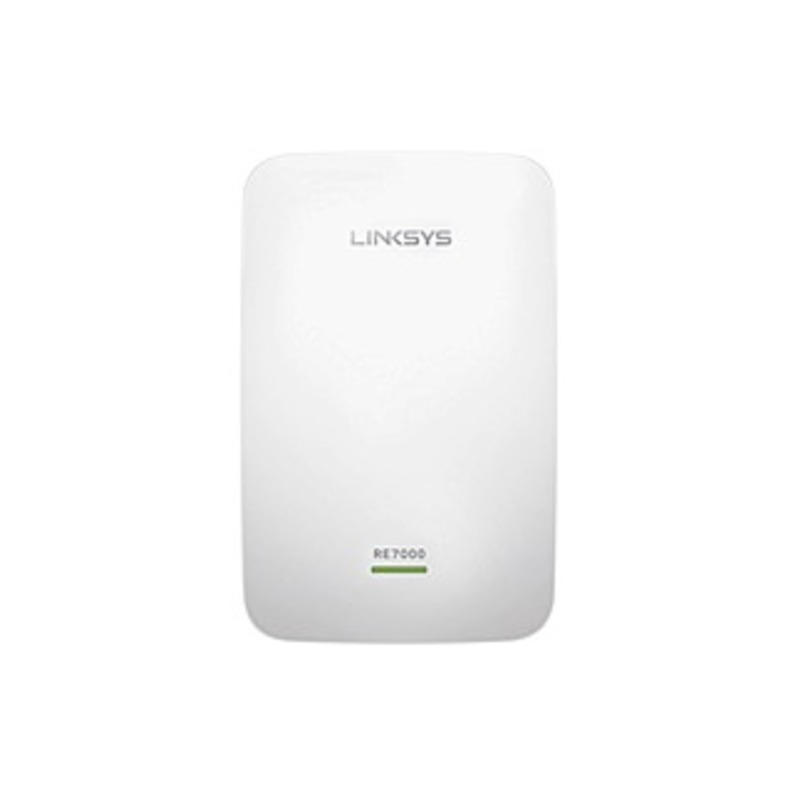 Max-Stream  IEEE 802.11ac 1.86 Gbit/s Wireless Range Extender - 5 GHz, 2.40 GHz - MIMO Technology - 1 x Network (RJ-45) - Ethernet, Fast - Linksys RE7000