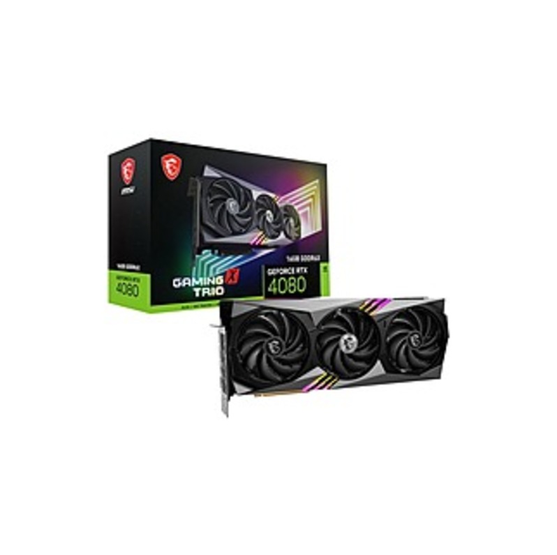 UPC 824142306345 product image for MSI NVIDIA GeForce RTX 4080 Graphic Card - 16 GB GDDR6X - 2.61 GHz Boost Clock - | upcitemdb.com