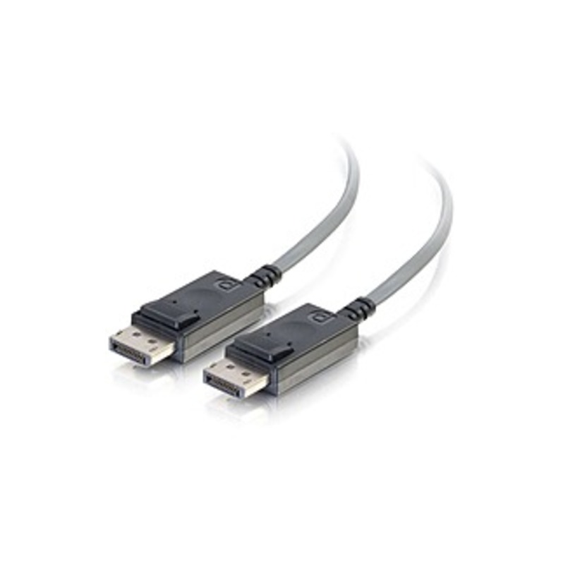 C2G 25ft DisplayPort Active Optical Cable (AOC) 4K 60Hz - Plenum CMP (TAA) - 25 ft Fiber Optic A/V Cable for Audio/Video Device - First End: 1 x 20-pi -  757120295358