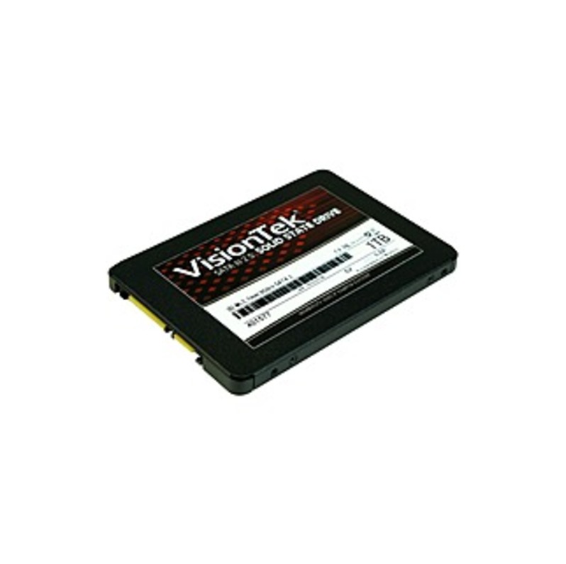 VisionTek 1TB 3D MLC 7mm 2.5 SSD - 550 MB/s Maximum Read Transfer Rate - 445 MB/s Maximum Write Transfer Rate