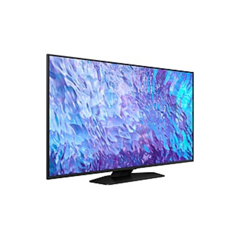 Q80C  85"" Class Q80C Smart LED TV 2023 - 4K UHDTV - Titan Black - HLG, HDR10+, Quantum HDR+ - Quantum Dot LED Backlight - Bixby, Ale - Samsung QN85Q80CAF