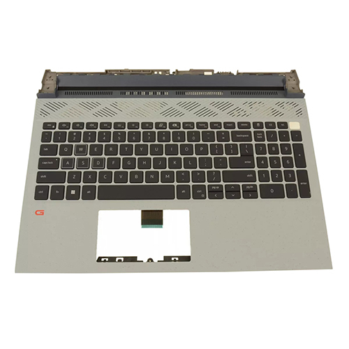 OEM Replacement Qwerty Keyboard And Palmrest Assembly For G Series G15 5510 5511 5515 Gaming Laptops - 101 Keys - 4-zone RGB Backlit - US-l - Dell KYNWY