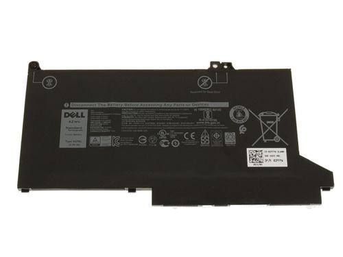 Dell 0G74G 42Wh Replacement Laptop Battery For Latitude 5300, 7300, 7400 - 3-Cell - Lithium-ion - 11.4 Volts - 3500 MAh - Black