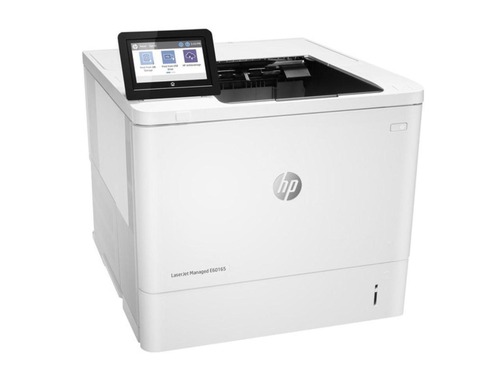 HP 3GY10ABGJ LaserJet Managed E60165DN Black And White Printer - 650 Sheets Capacity - 65 Pages Per Minute - 1200x1200 DPI - White