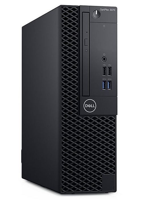 OptiPlex 3070  Small Form Factor Desktop PC - Intel Core i5-9500 - 3.0GHz - 8GB RAM DDR4 - 256GB Solid State Drive - Intel UHD Graphics 630 - Dell NTH44