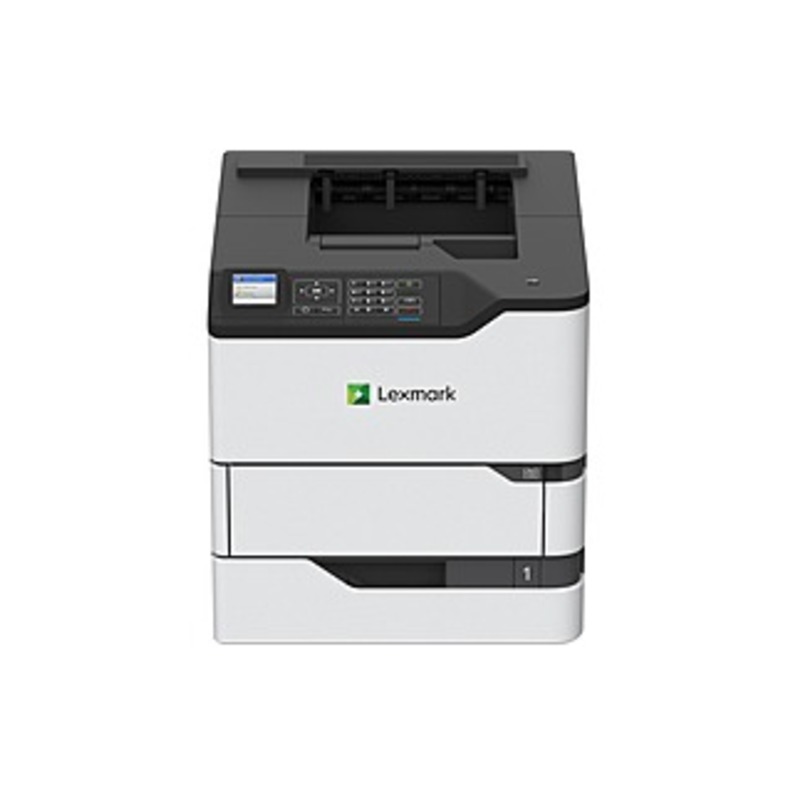 Lexmark MS820 MS821dn Desktop Laser Printer - 220V - Monochrome - 55 ppm Mono - 1200 x 1200 dpi Print - Automatic Duplex Print - 650 Sheets Input - Et -  50GT120