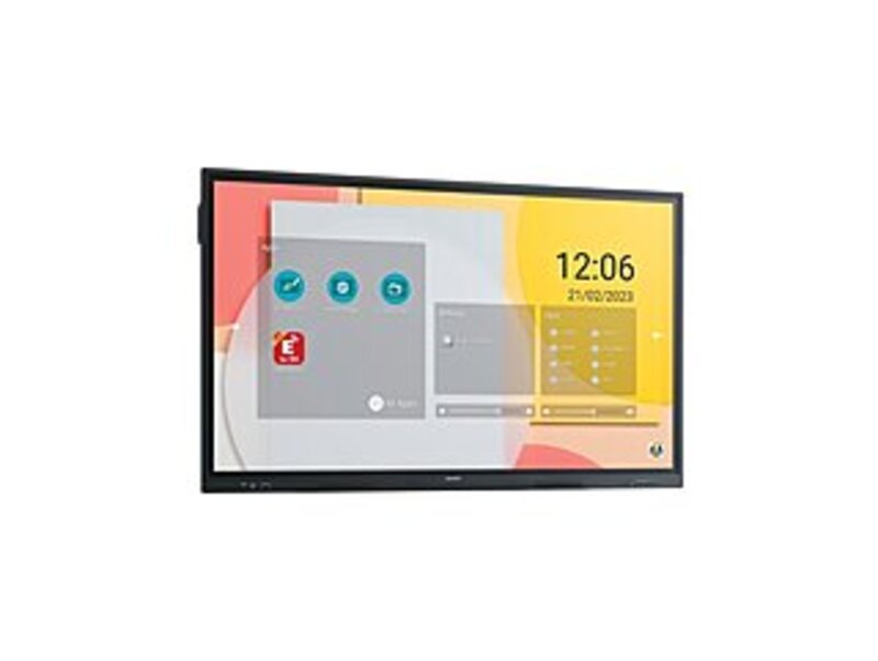 Sharp NEC Monitor 75 Class Aquos Board - 75 LCD - ARM Cortex A55 - Touchscreen - 16:9 Aspect Ratio - 3840 X 2160 - Direct LED - 450 Nit - 1,200:1 Co