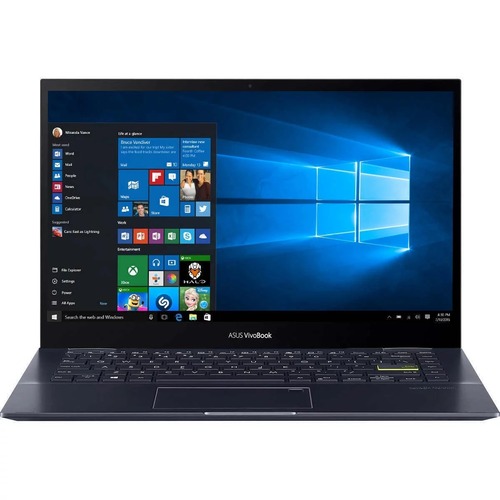 VivoBook Flip 14  14 Inches Touchscreen 2-In-1 Laptop - AMD Ryzen 7 5700U - 16 GB DDR4 RAM - 1 TB Solid State Drive - LCD - Windows - Asus TM420UA-IS79T