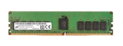 Micron MTA18ASF2G72PDZ-2G6E1RI 16 GB Memory Module - 2Rx8 - DDR4 - 2666 MHz - 288-Pin - CL19 - 1.2 Volts - ECC - RDIMM