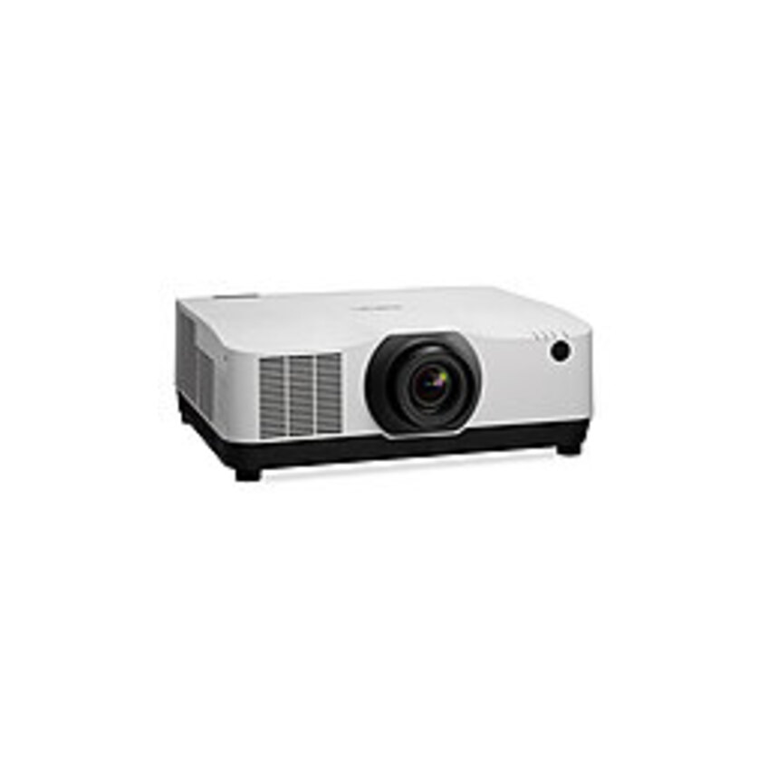 Sharp  Display  3D Ready LCD Projector - Lens Not Included - 16:10 - White - High Dynamic Range (HDR) - 1920 x 1200 - Front, Rear, Ceil - NEC NP-PA804UL-W