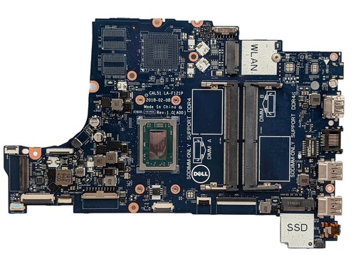 Dell 525HD AMD Ryzen 3 2200U 16 GB Laptop Motherboard For Inspiron 15 3585 - 2.50 GHz - DDR4 - Integrated Graphics