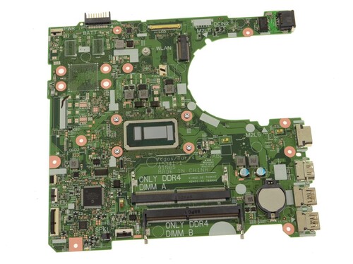 Dell 2876N Laptop Motherboard For Vostro 15 3568 Inspiron 15 3567 - Intel Core I3-7020U (7th Gen) - Integrated Intel Graphics - 2 Memory Slots - DDR4