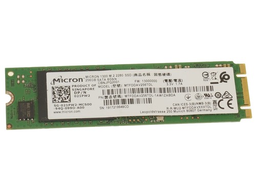 Dell 21PW2 256 GB Solid State Drive - 6 Gbps - SATA - M.2 2280