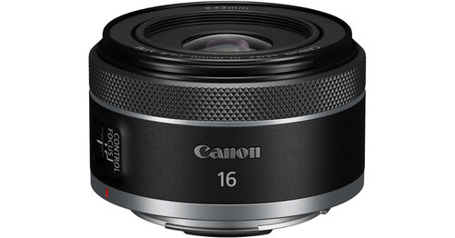 Canon - RF16mm F2.8 STM Wide Angle Prime Lens for EOS R-Series Cameras - Black