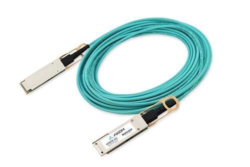 Axiom 470-AABX-AX 40GBASE-AOC QSFP+ Active Optical Cable - 32.81 Feet - 1 X QSFP+ Network - 1 X QSFP+ Network