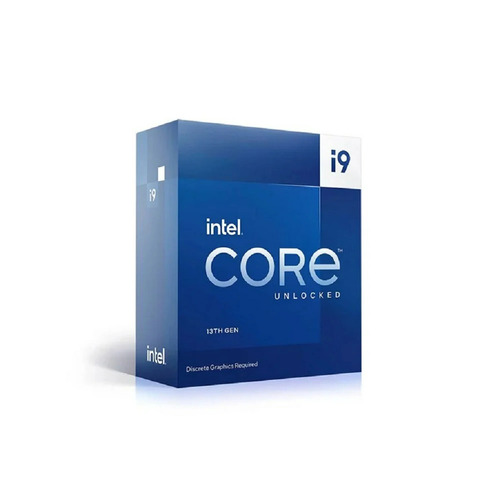 Intel - Core i9-13900KF 13th Gen 24 cores 8 P-cores + 16 E-cores 36M Cache, 3 to 5.8 GHz LGA1700 Unlocked Desktop Processor - Grey/Black/Gold