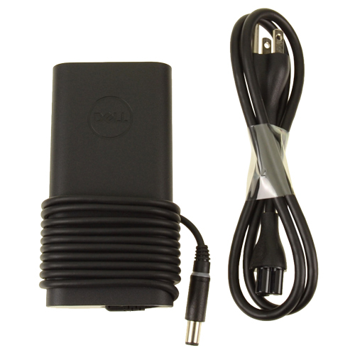 Dell NRFT6 (Chicony HA90PM180) AC Adapter With 7.4mm Barrel Tip And E5 Power Cable - 90 Watts - 19.5 Volts - 4.62 Amperes