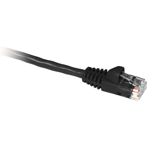 ClearLinks C5E-BK-10-M 10-feet Cat5e Ethernet Network Patch Cable - Black - 1 X RJ-45 Male To 1 X RJ-45 Male - Molded - Snagless