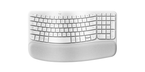 UPC 097855191373 product image for Logitech 920-012275 Wave Keys Wireless Keyboard - Off White - Bluetooth - 32.81  | upcitemdb.com